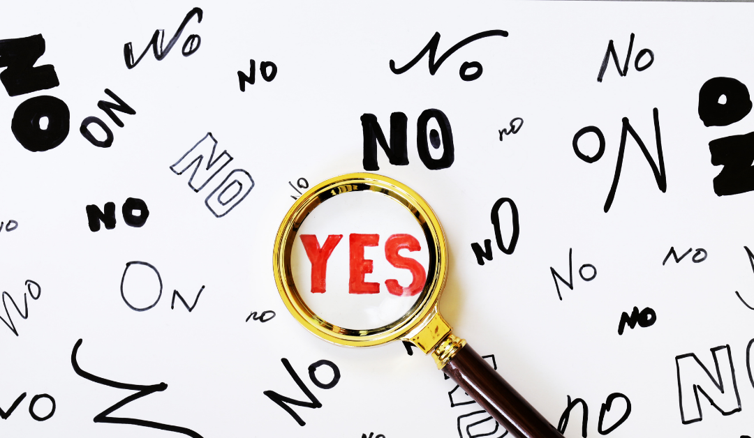 What Will You Say YES to This Week?