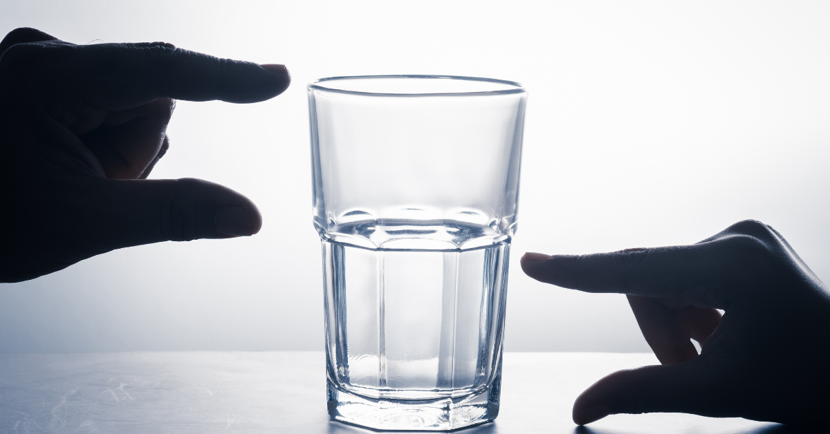 Glass half full